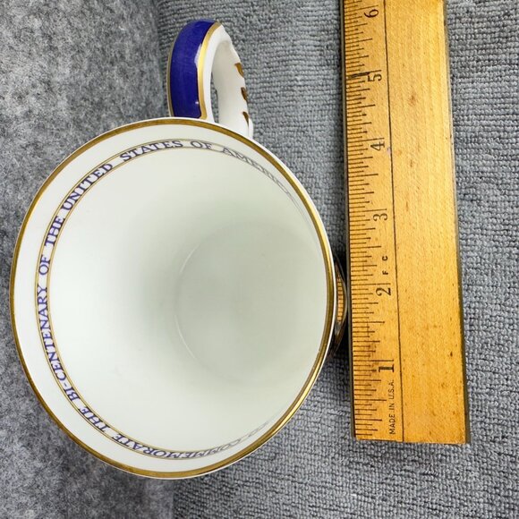 Aynsley Fine Bone China Bicentennial George Washington Commemorative Mug 1976 - Picture 10 of 10